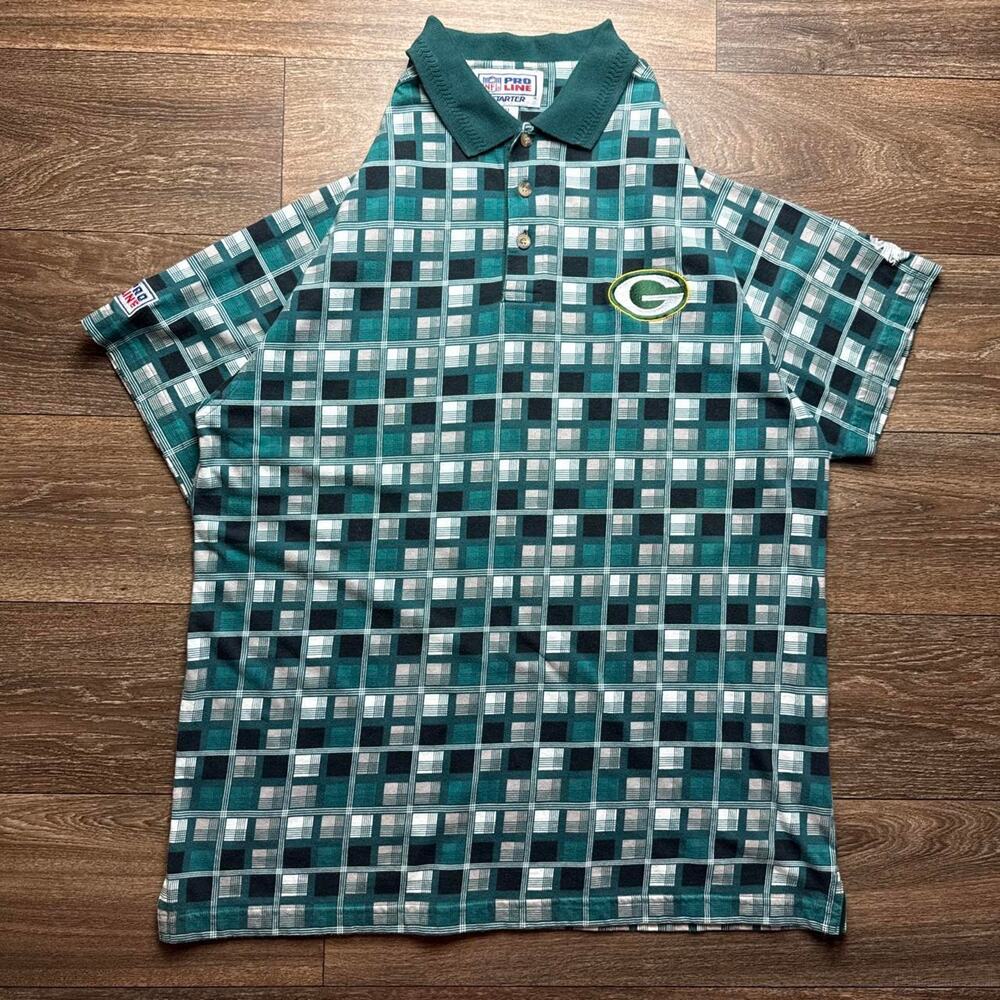 Vintage 1990s Starter Green Bay Packers NFL Polo